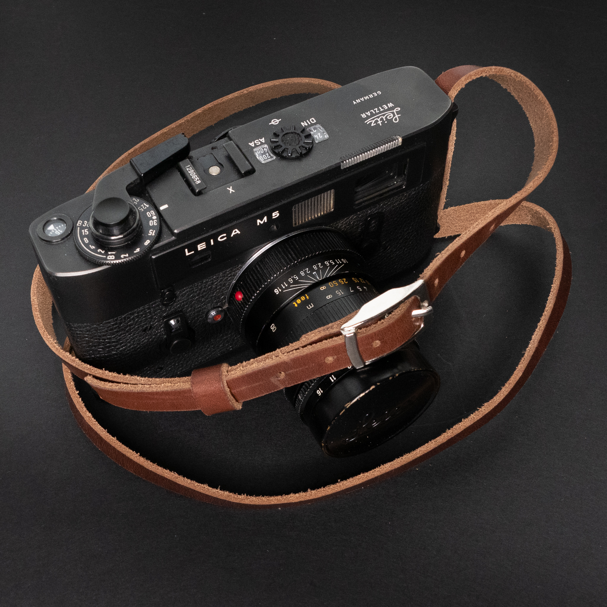 カメラ その他 Leica M5 Leather Adjustable Neck Strap
