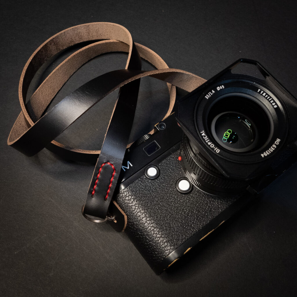 Leather Neck Strap - Woodgate Camera Straps