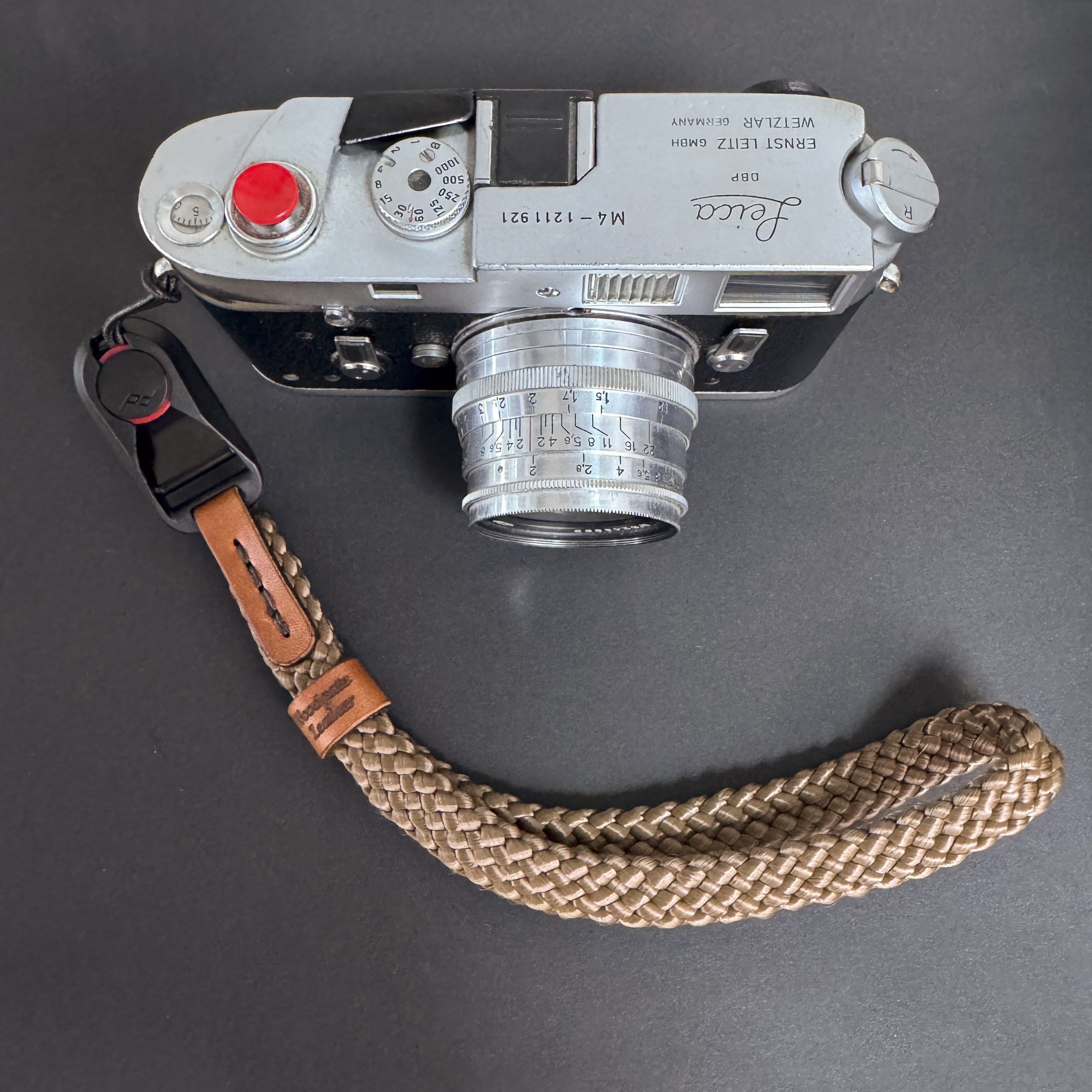 Rope Wrist Strap (Wide) - Made With Peak Design Anchor Links