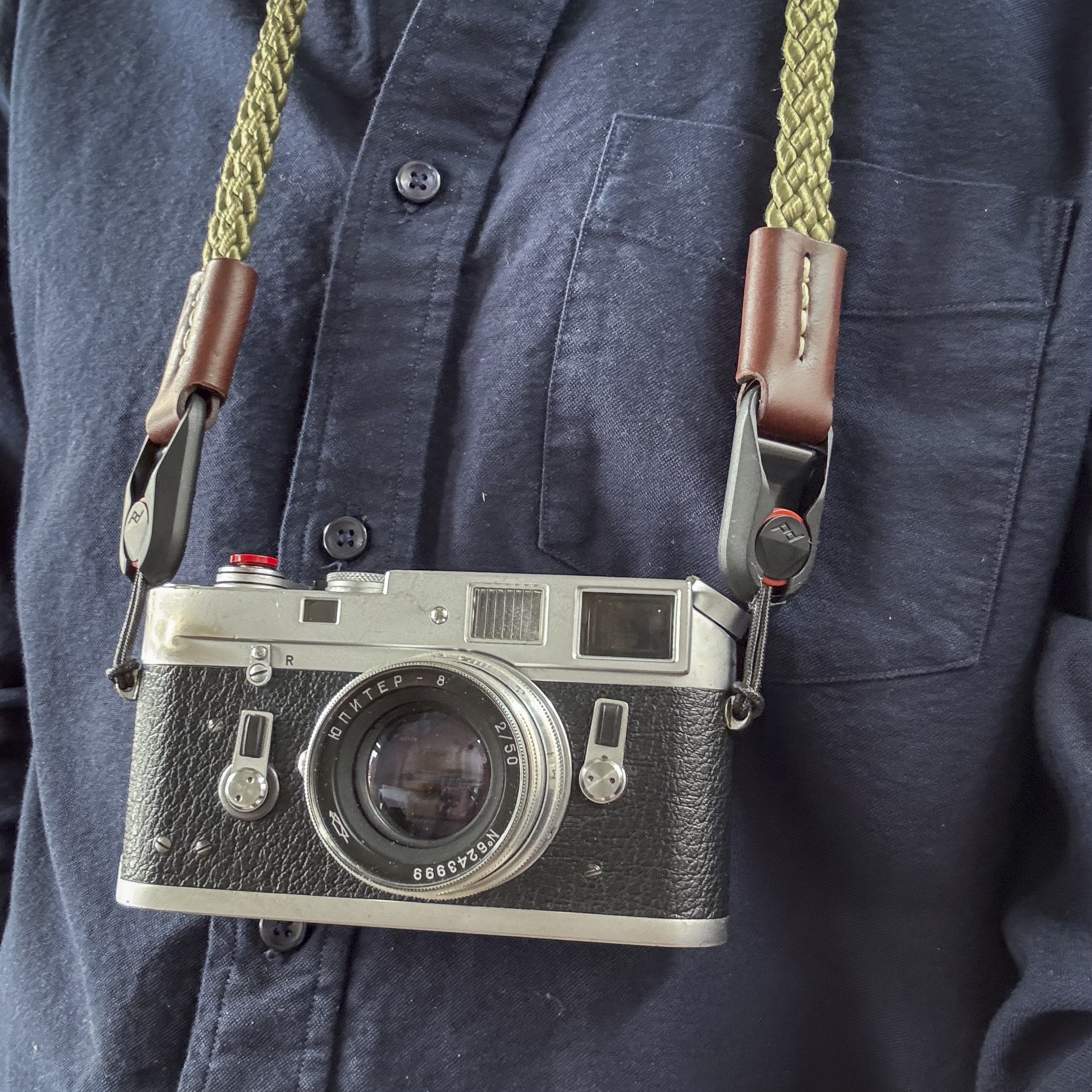 Flat (Wide) Rope Camera Strap - Made With Peak Design Anchor Links - Image 6