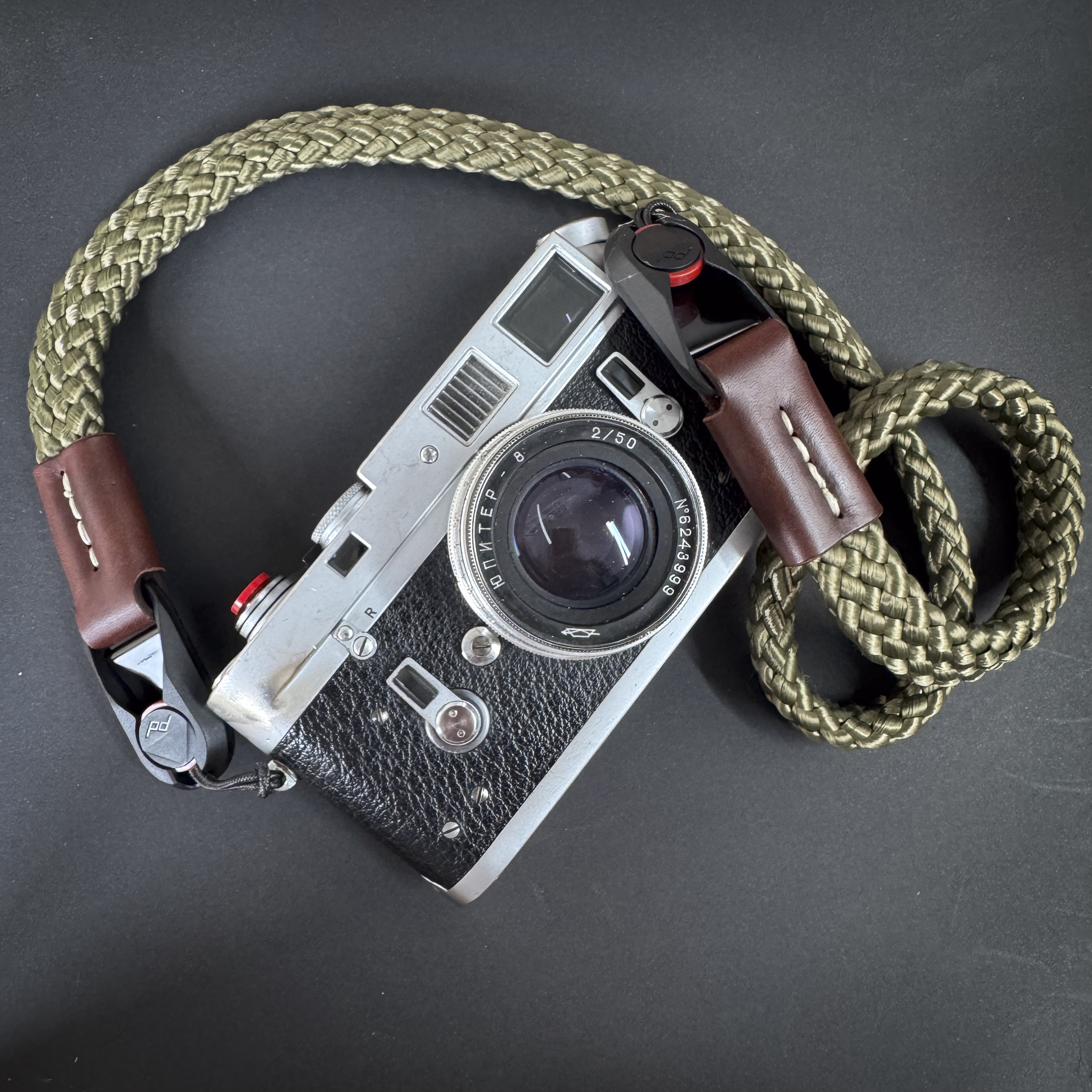 Flat (Wide) Rope Camera Strap - Made With Peak Design Anchor Links